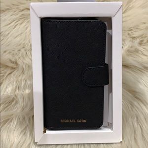 BNWT Michael Kors iPhone X folio phone case
